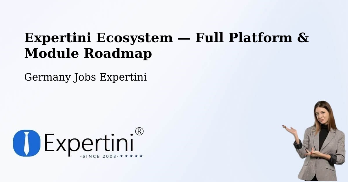 Expertini Ecosystem — Full Platform & Module Roadmap – Schortens