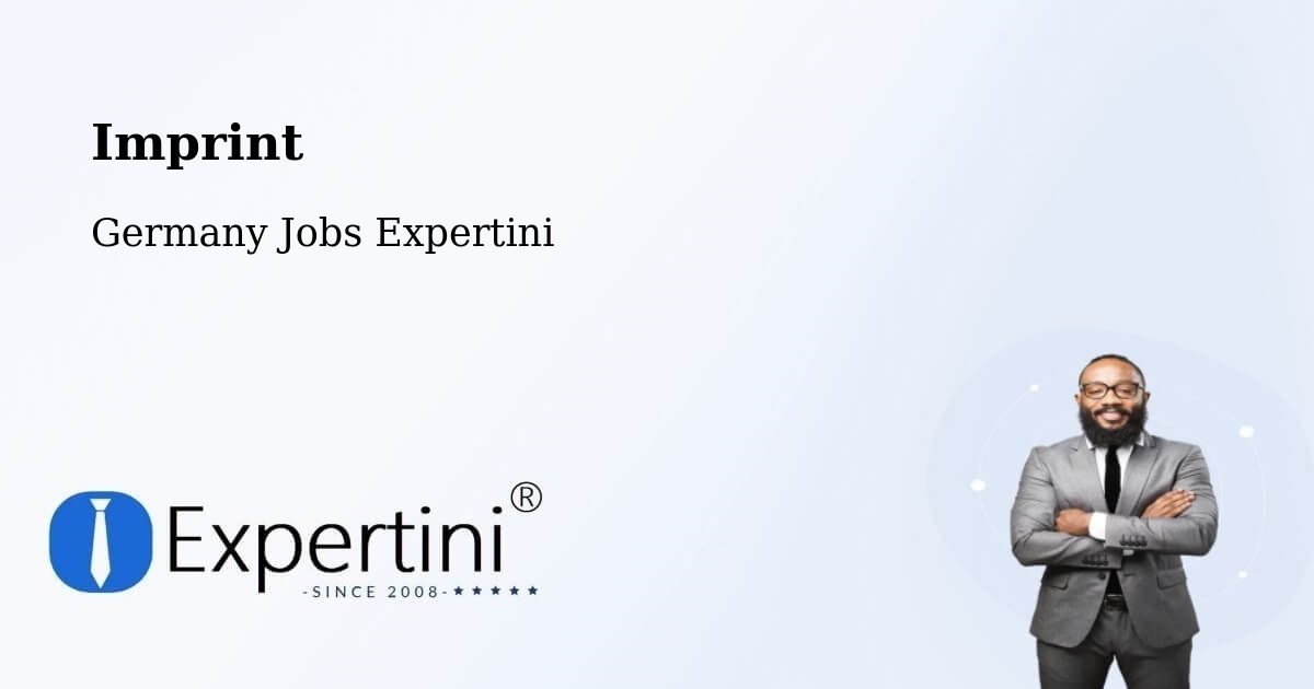 Imprint – Schortens - Germany Jobs Expertini